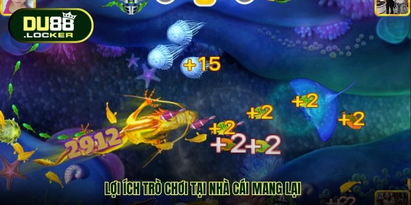 Lợi ích trò chơi tại nhà cái mang lại